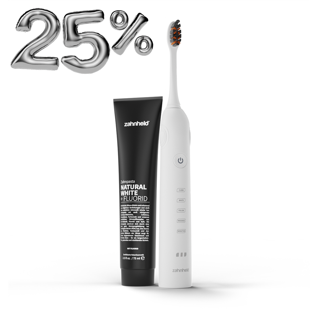 Schallzahnbürste & Natural White