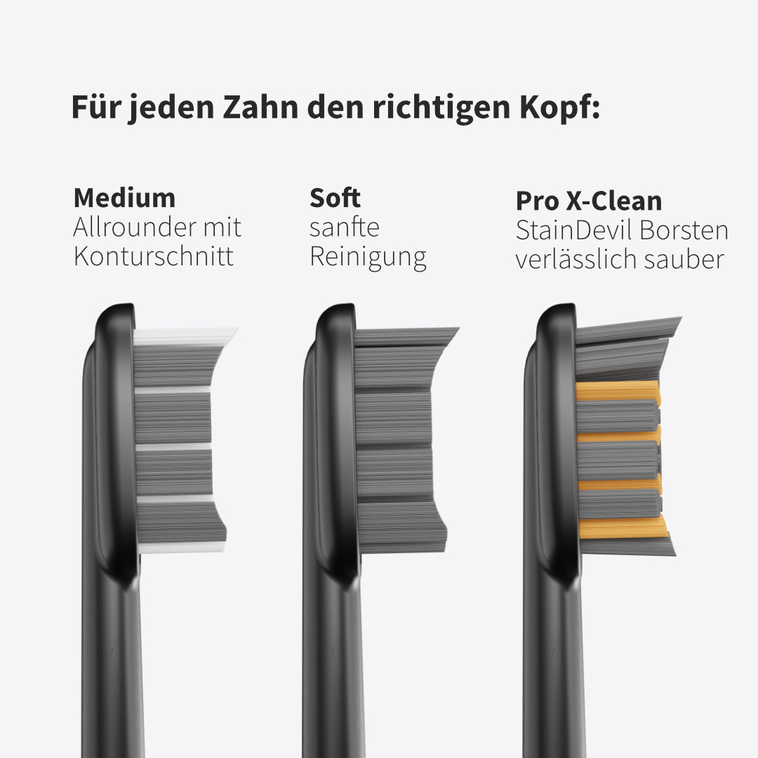 Schallzahnbürste im Doppelpack