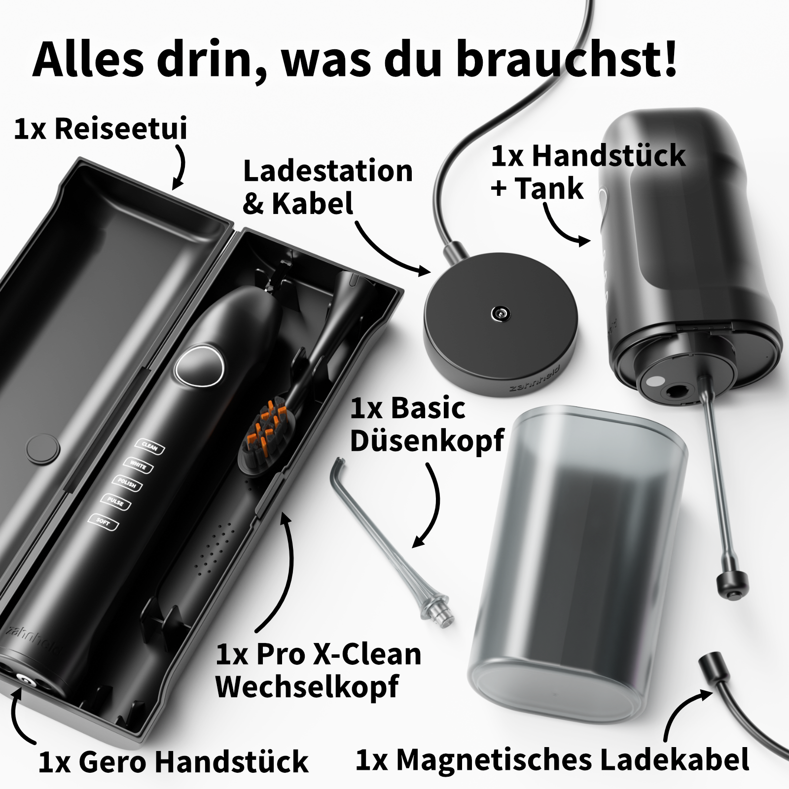 Schallzahnbürste & Munddusche