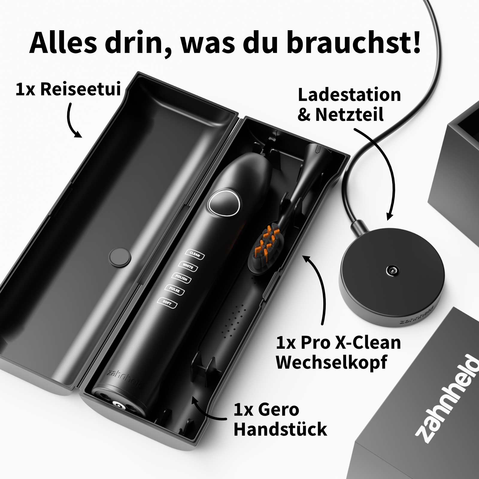 Schallzahnbürste & Munddusche